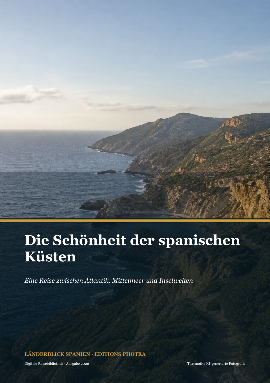 Buchcover Die Schönheit der spanischen Küsten