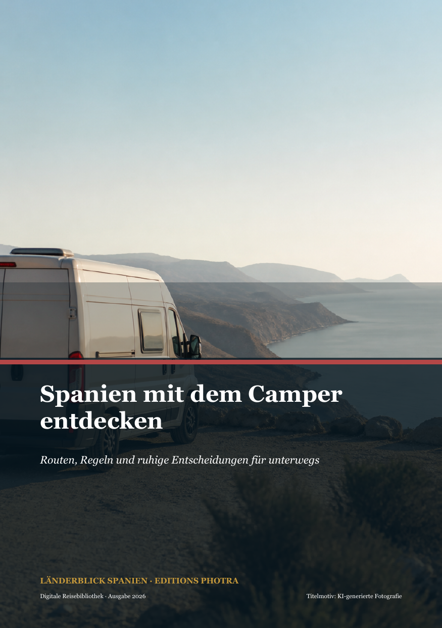 Buchcover Spanien mit dem Camper entdecken
